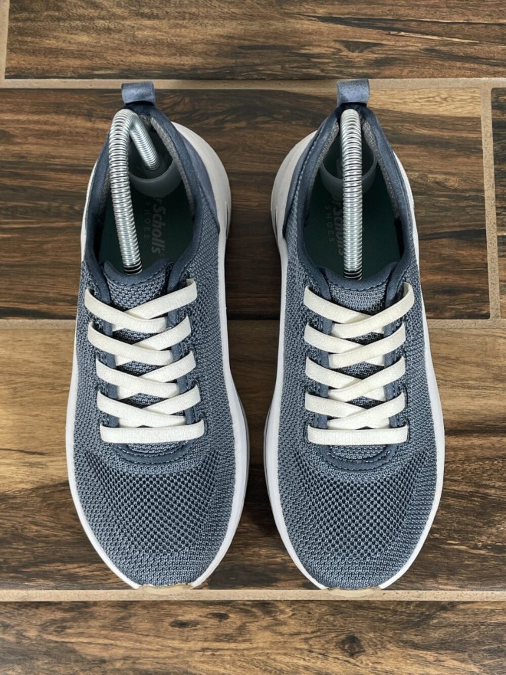 Dr Scholls Wannabe Knit Shoes Womens Size 6 Oxide Blue Casual Slip On Sneakers - Picture 13 of 14